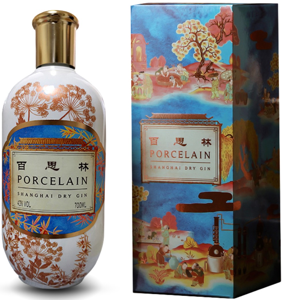 PORCELAIN SHANGHAI DRY GIN