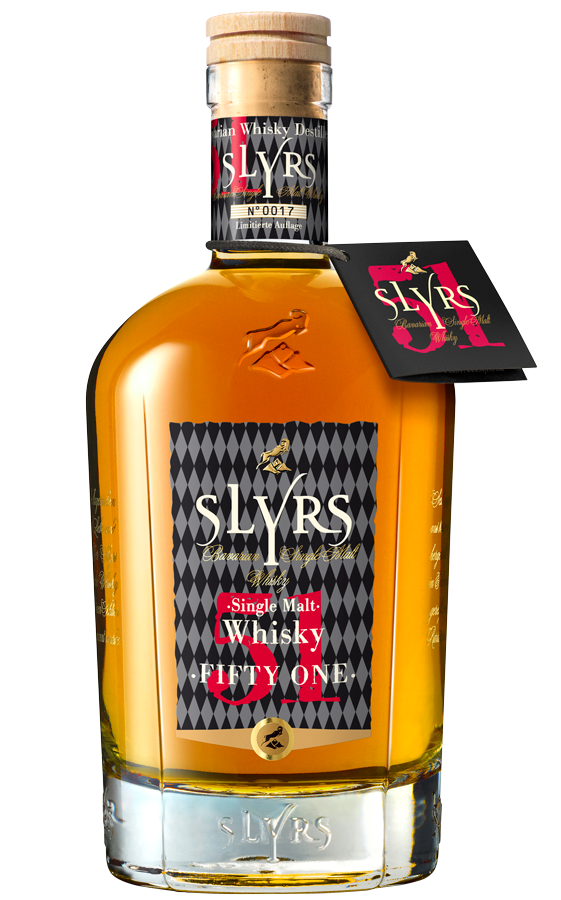 SLYRS SINGLE MALT WHISKY AGED FIFTY ONE