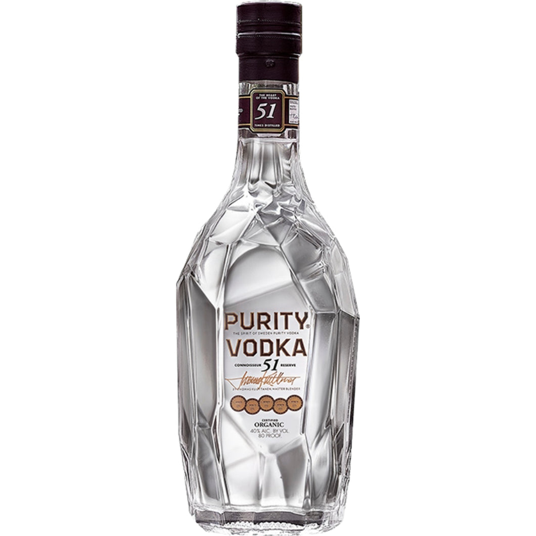 PURITY ORGANIC VODKA 51