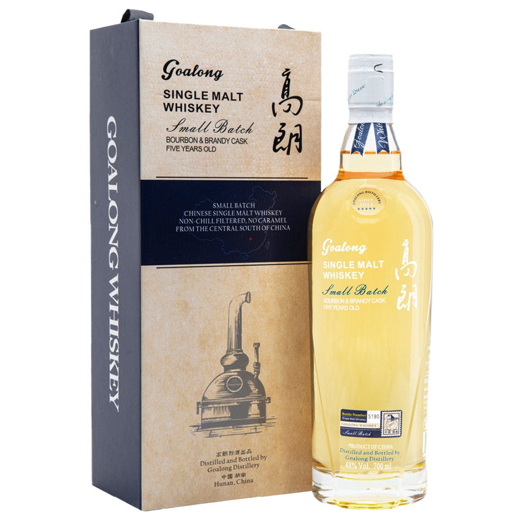 GOALONG SINGLE MALT CHINESE WHISKEY 5YO BOURBON & BRANDY BARREL
